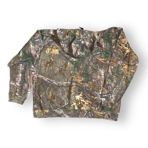 Realtree Men's Hunting Hoodie w/Front Pouch Pockets Realtree Xtra Camo - XL NWT - Picture 3 of 11
